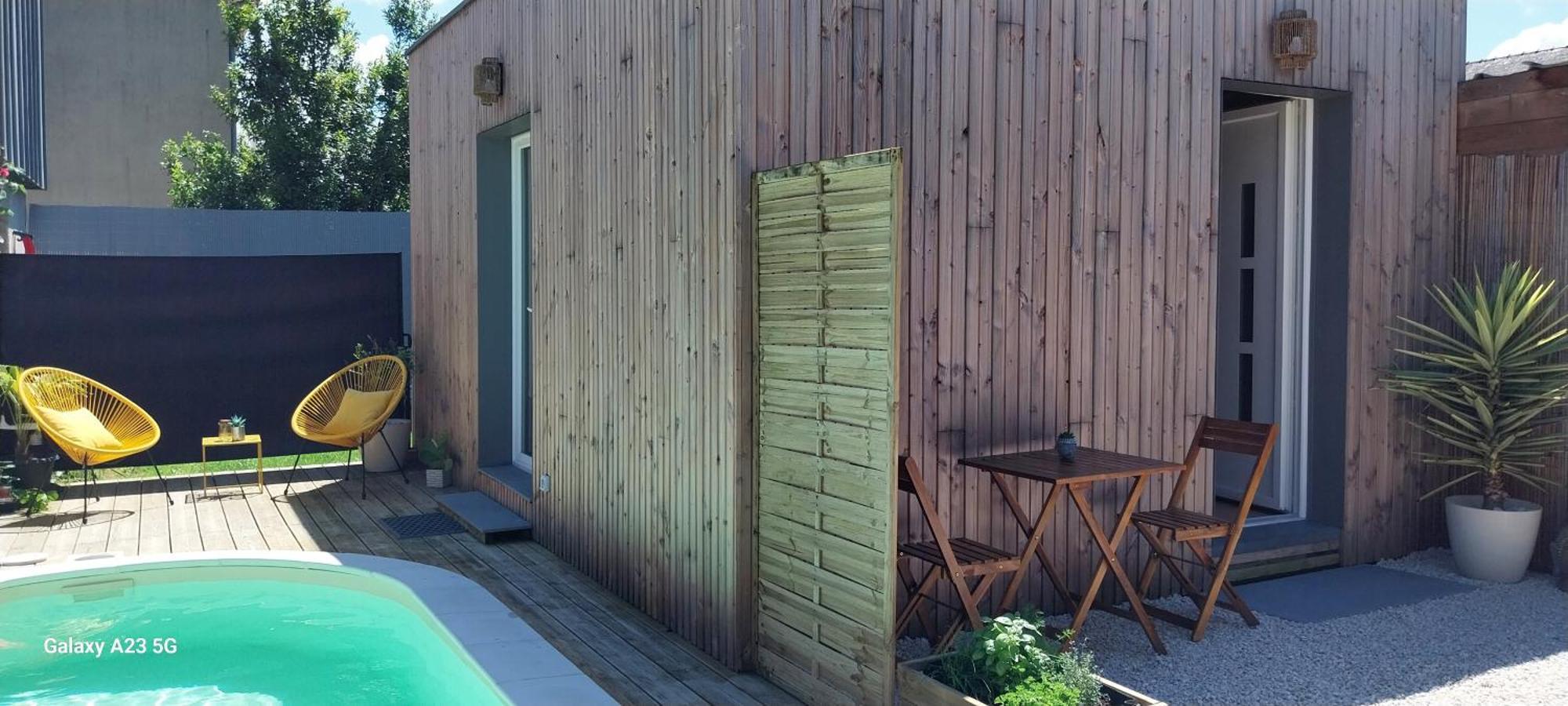 "Chez Lyly Et Juju" Piscine&Sauna Calme 3Chambres アンジェ 部屋 写真